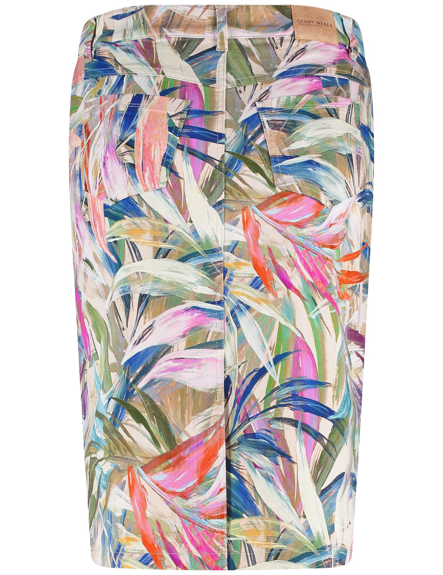Gerry Weber - Multicolour Leaf Print Skirt