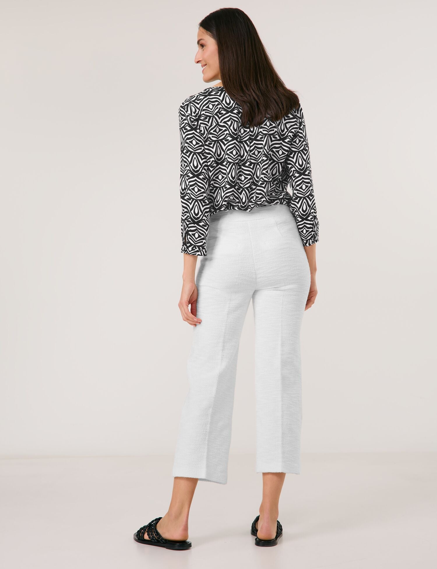 Gerry Weber  - Cream Textured Pants (spring)