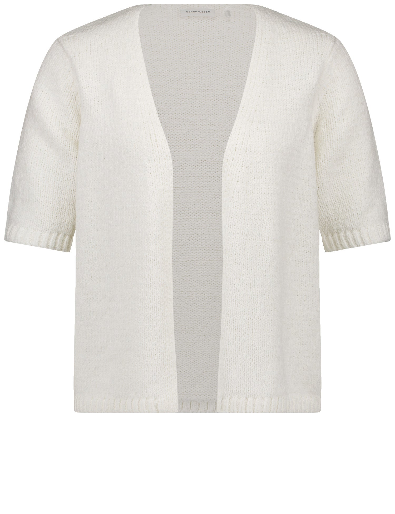 Gerry Weber - Open Short Sleeve Cardigan White