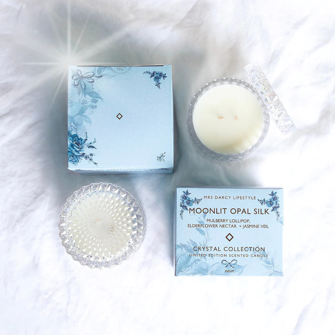 Mrs Darcy Lifestyle- Candle Moonlit Opal Silk