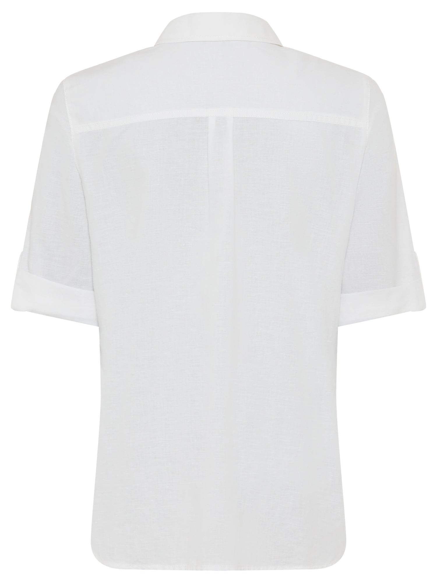 Olsen - Short Sleeve Blouse- White