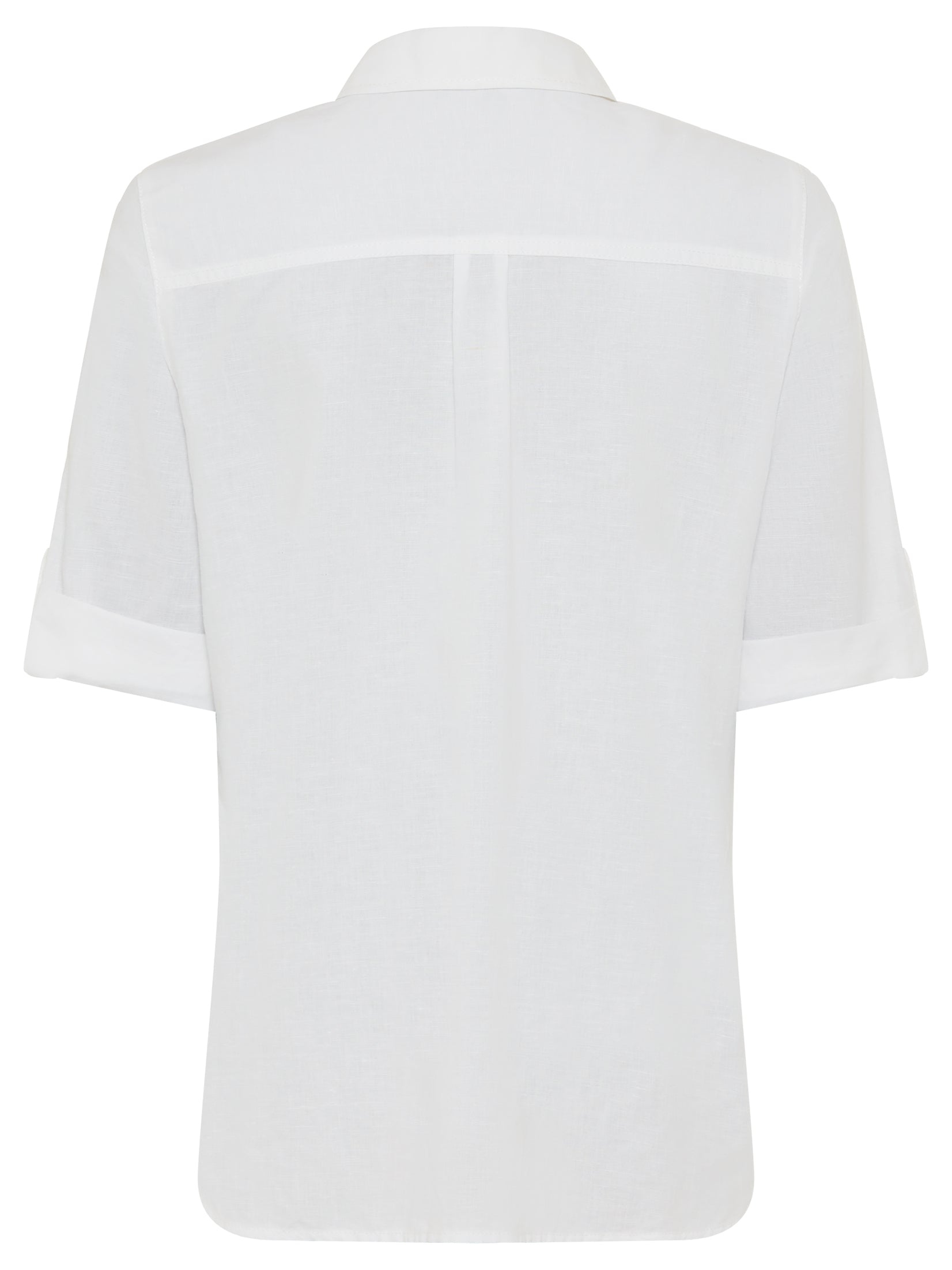 Olsen - Short Sleeve Blouse- White