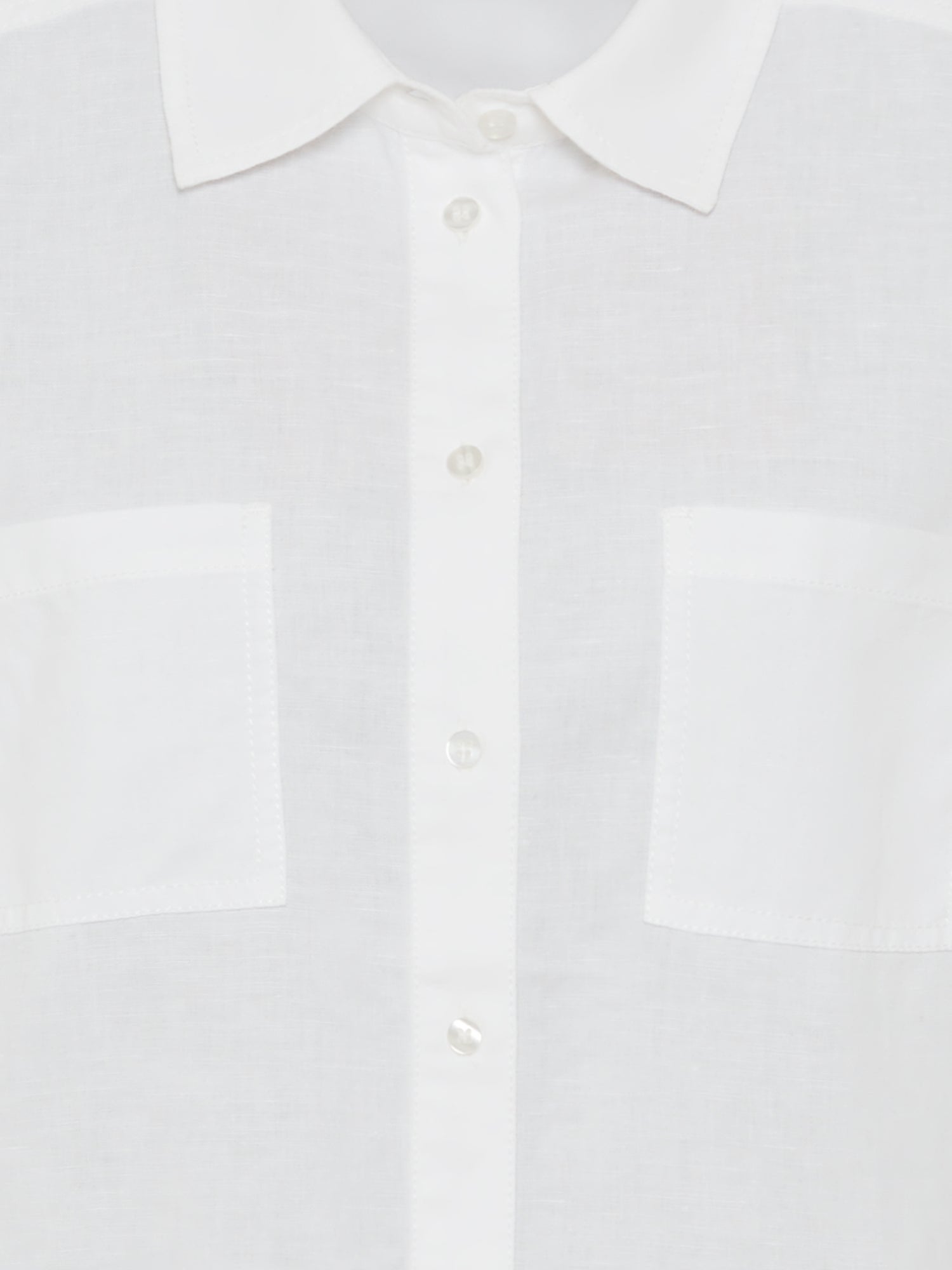 Olsen - Short Sleeve Blouse- White