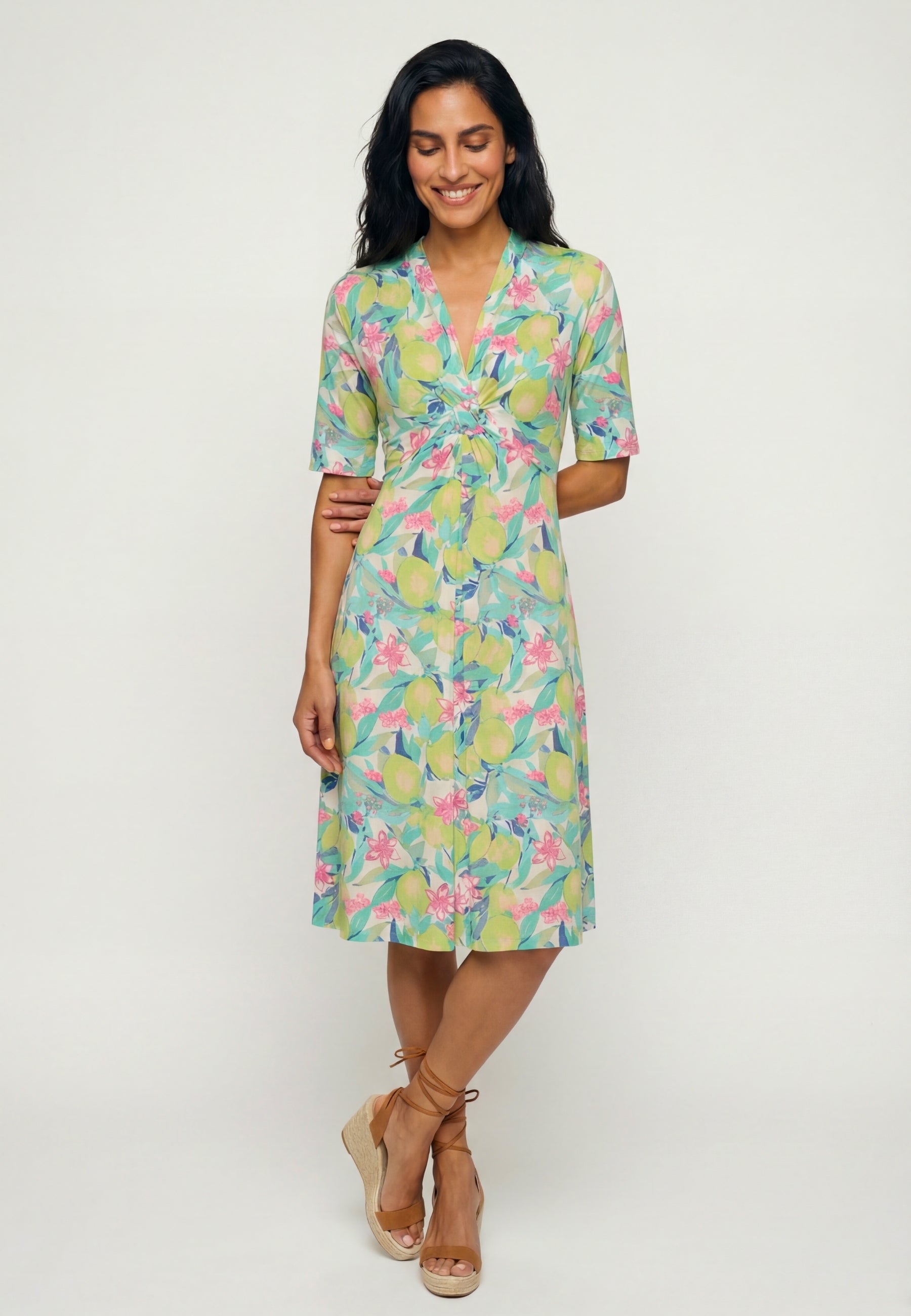 Olsen Lemon Dress