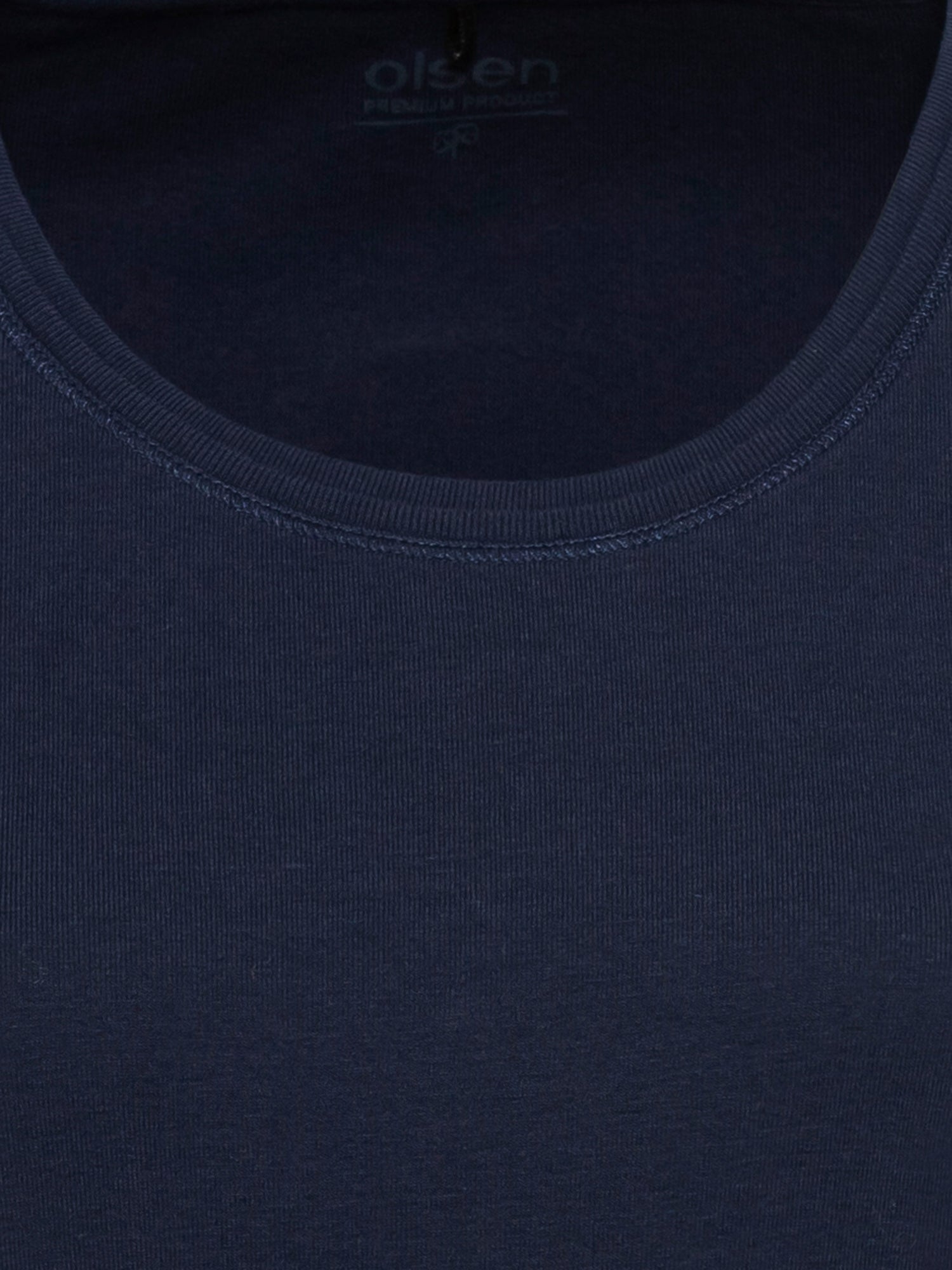 Olsen Basic Navy Long Sleeve T-shirt
