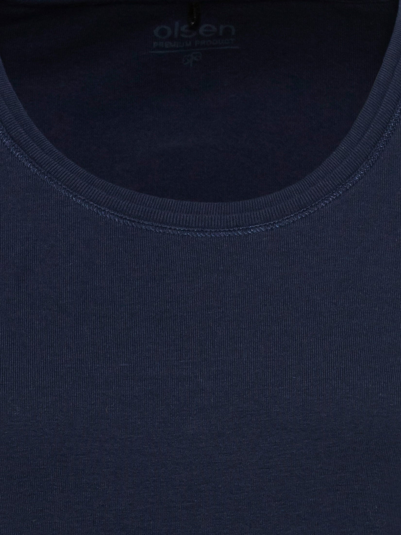 Olsen Basic Navy Long Sleeve T-shirt