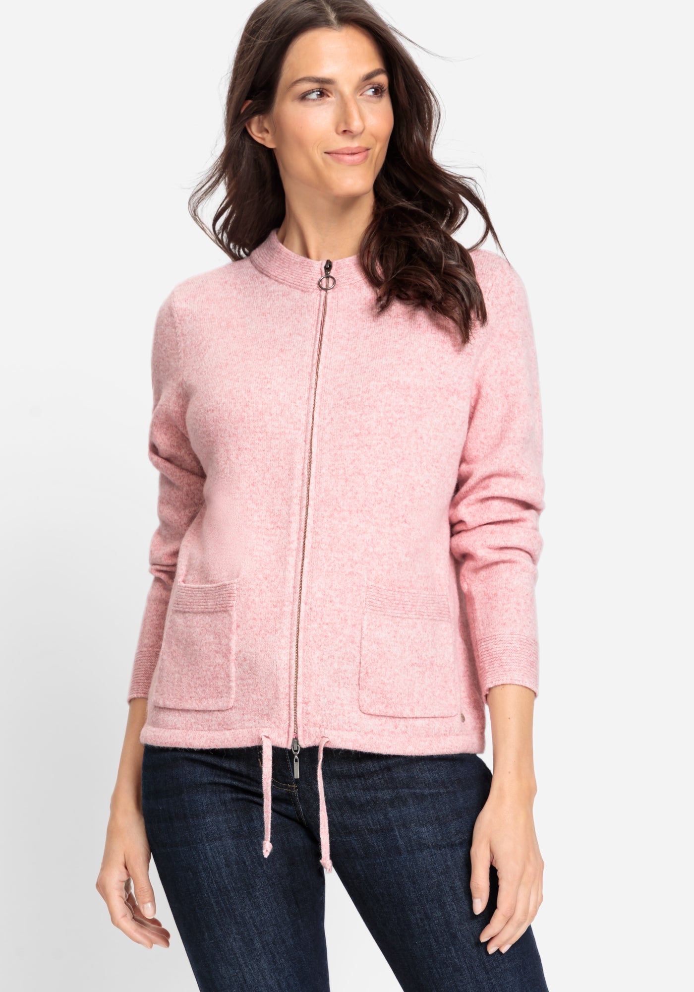 Olsen Soft Pink Cardigan