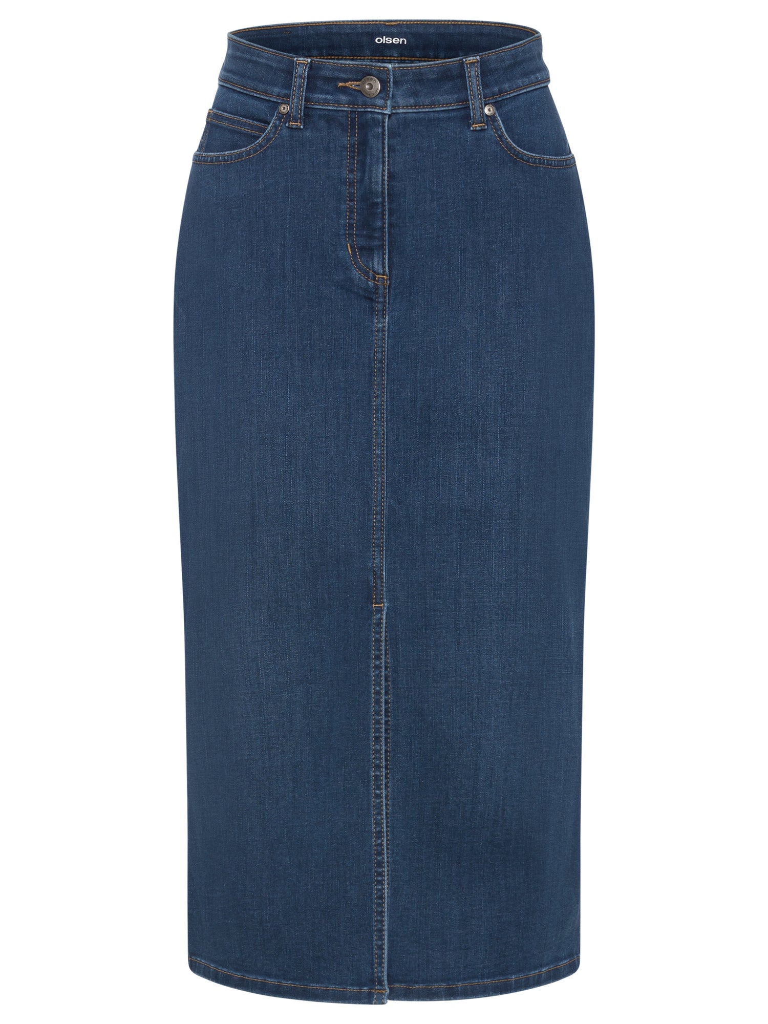 Olsen Denim Midi Skirt