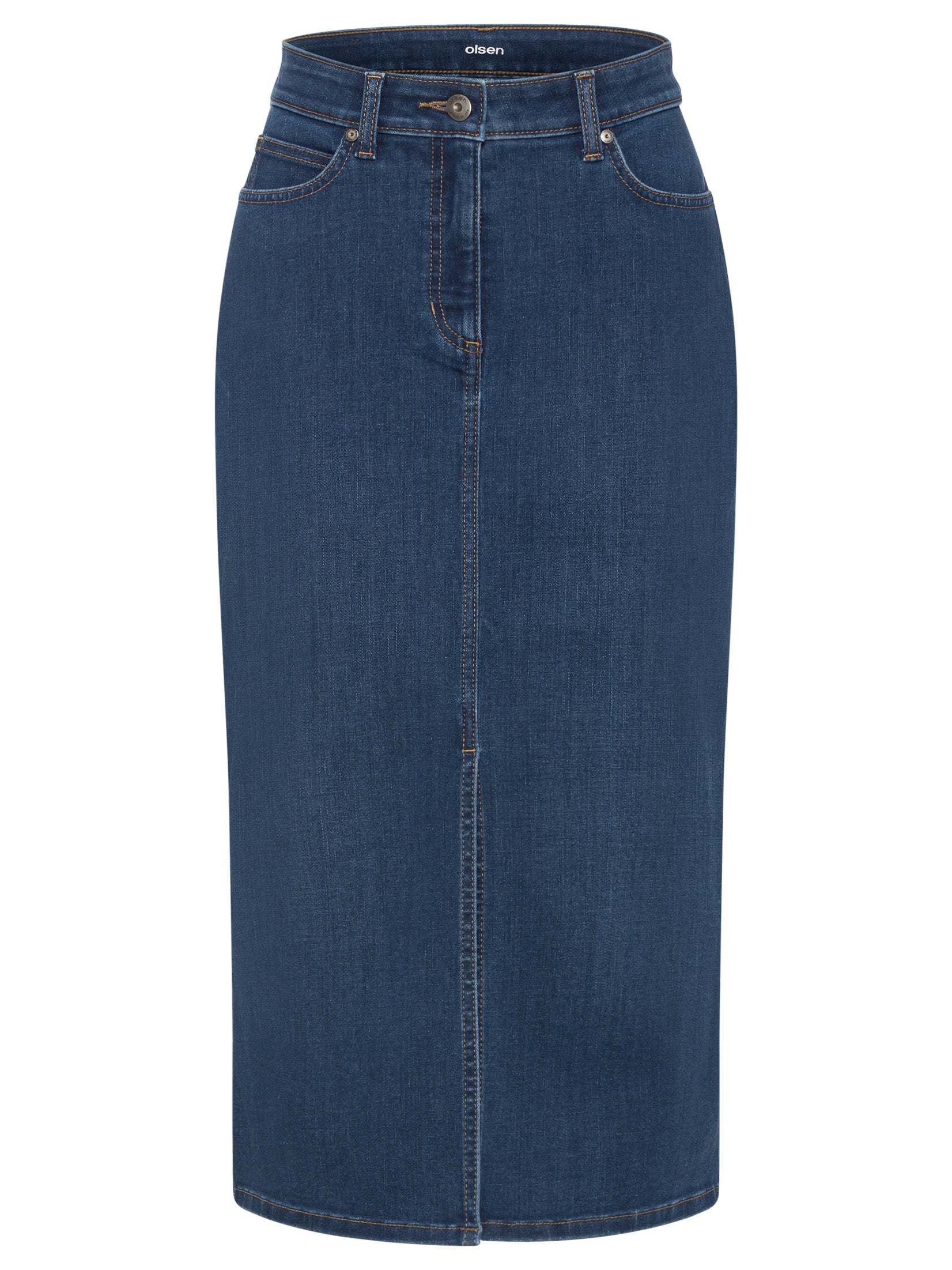 Olsen Denim Midi Skirt
