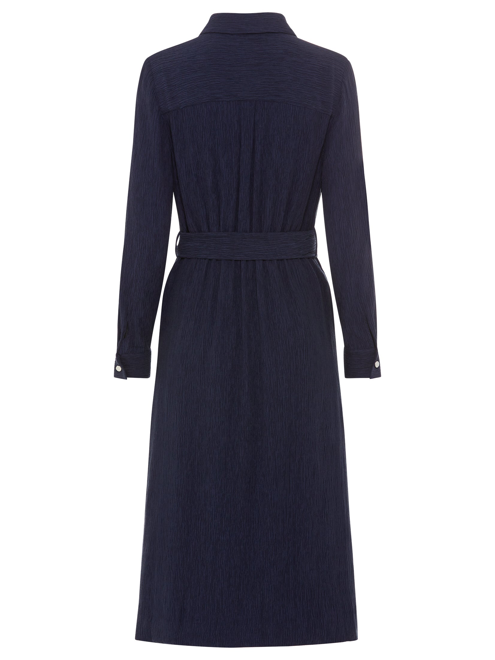Olsen - Navy Long Sleeve Dress