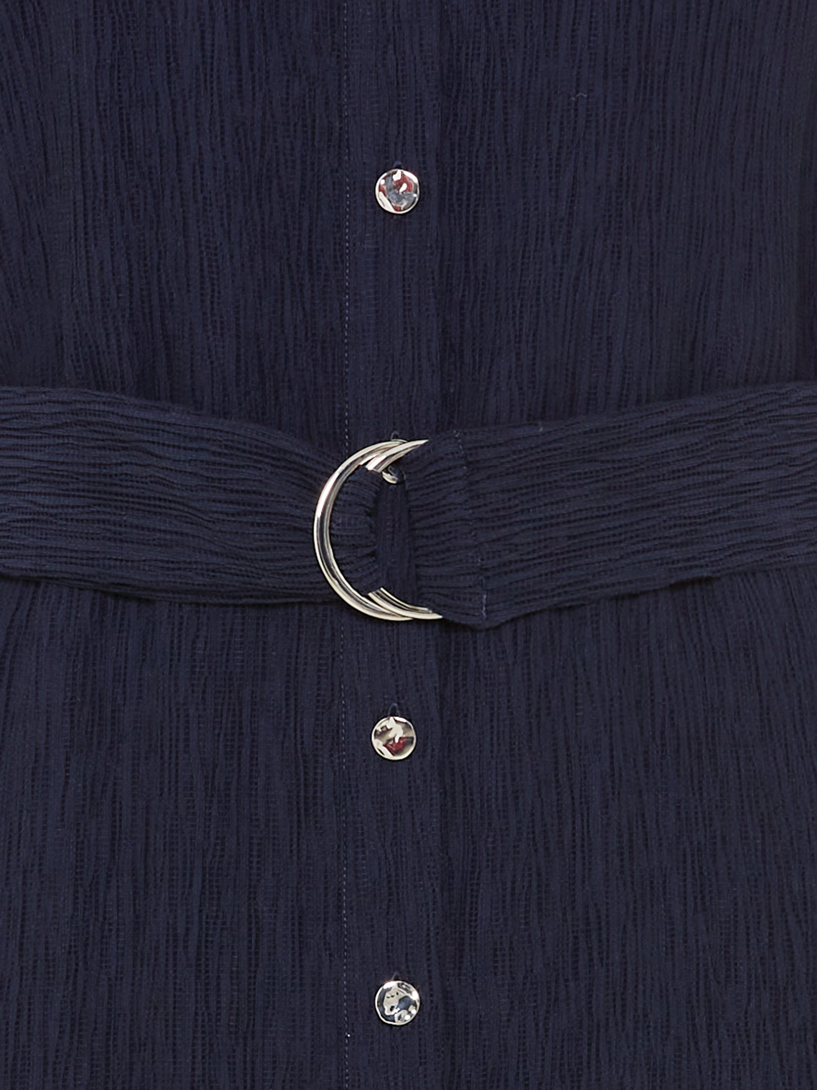 Olsen - Navy Long Sleeve Dress