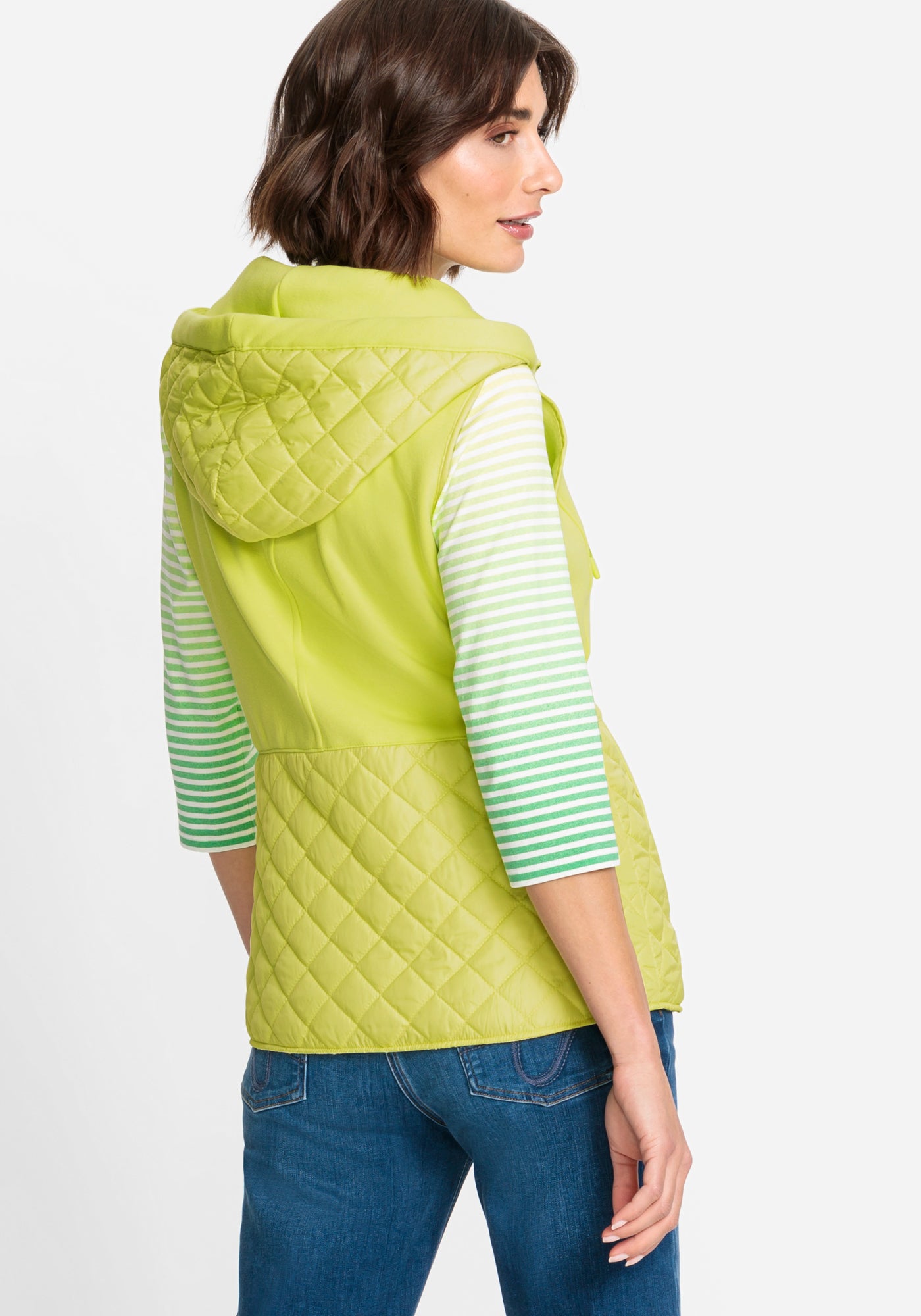 Olsen - Star Fruit Jersey and Quilted Vest