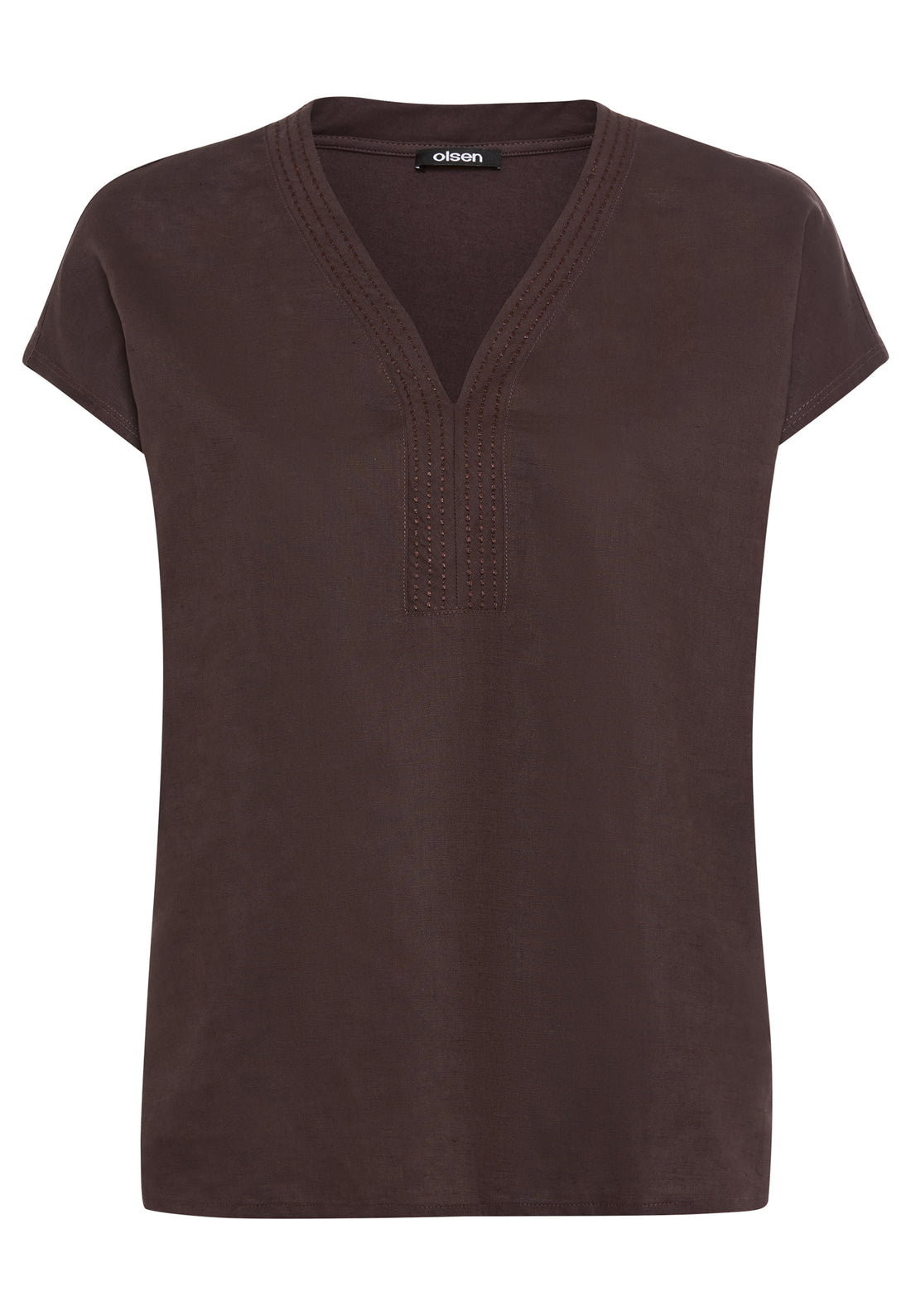 Olsen- Dark Choc Tee