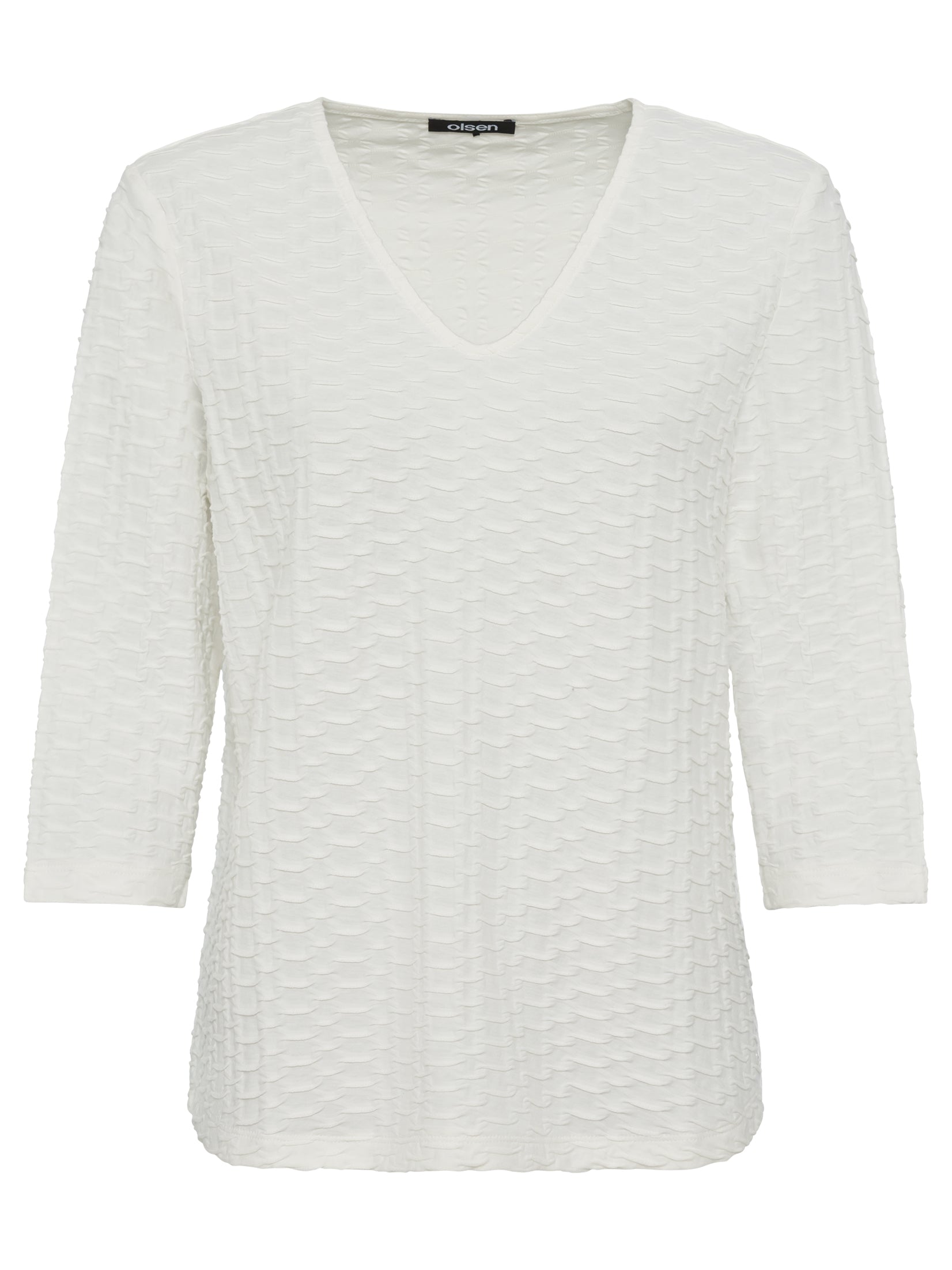 Olsen Vanilla Texture Top