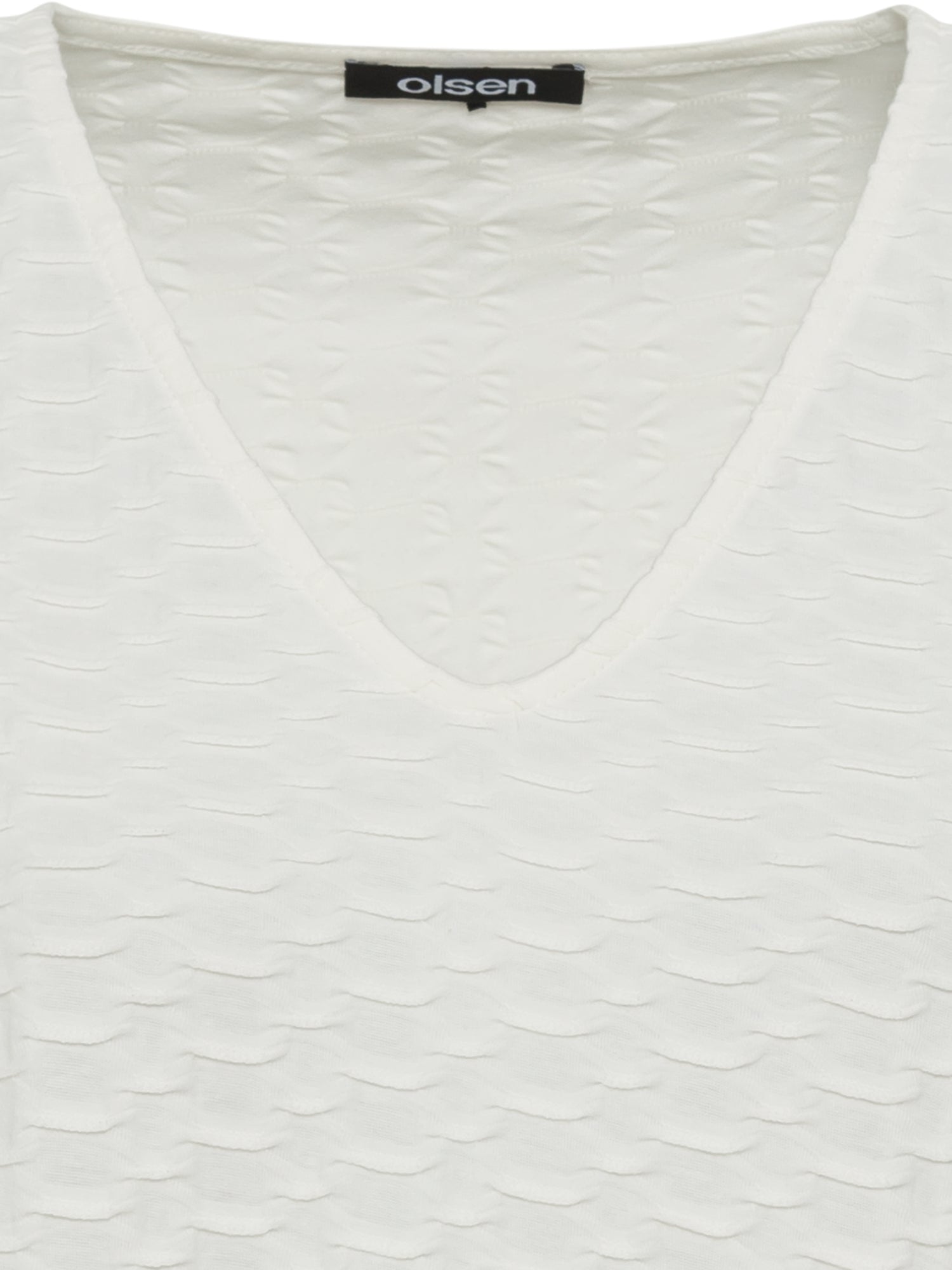 Olsen Vanilla Texture Top