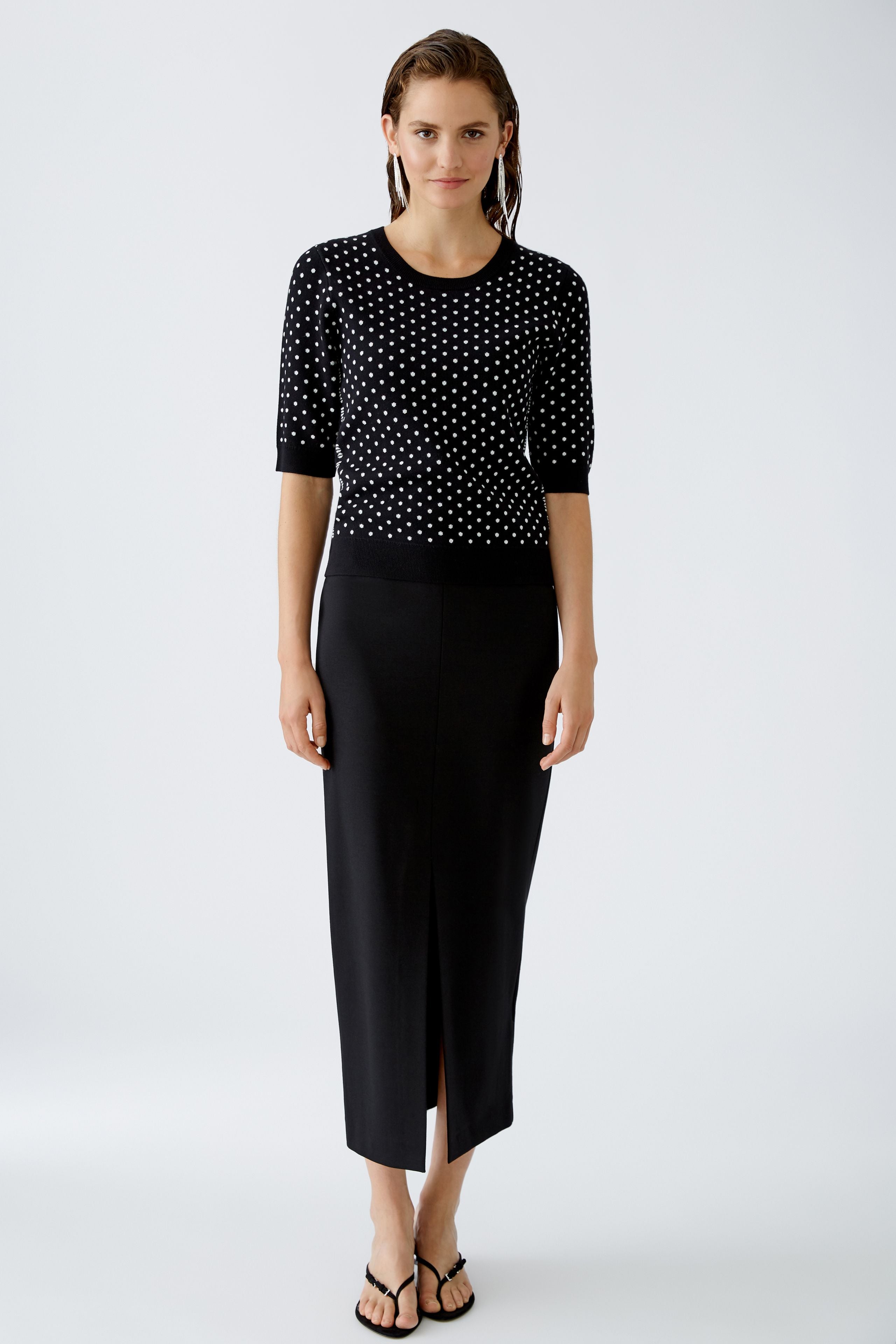 Oui - Polka Dot Top