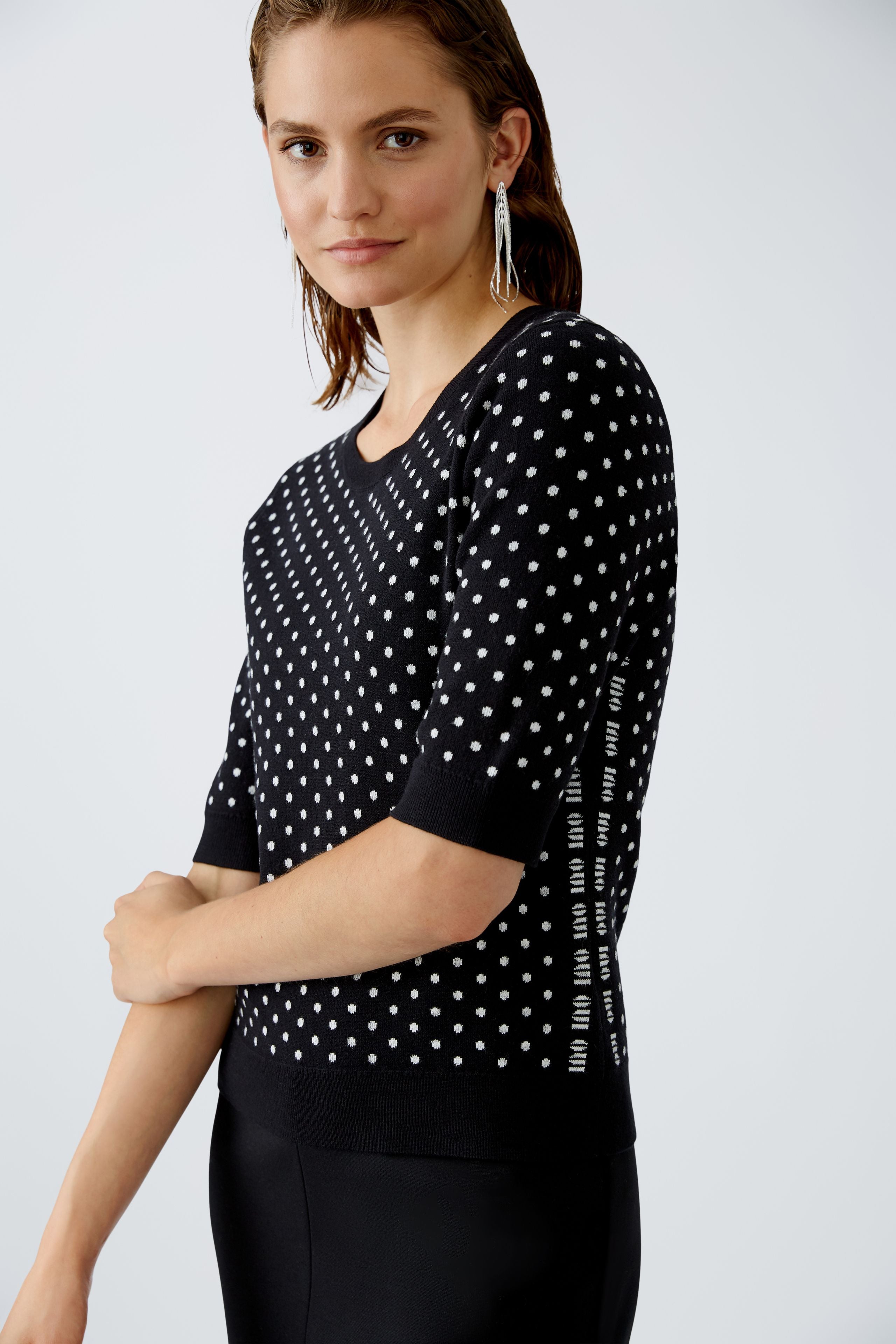 Oui - Polka Dot Top