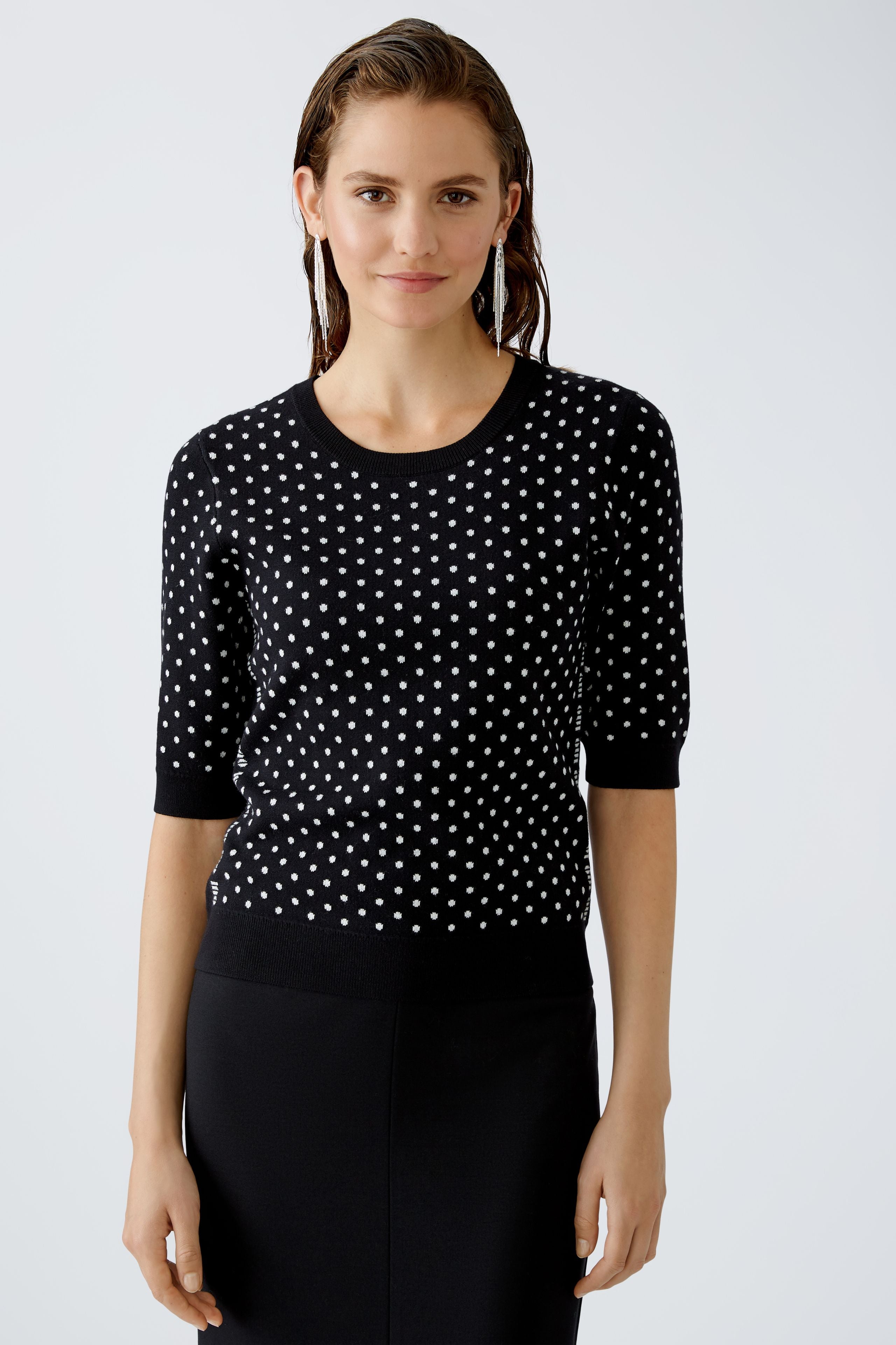 Oui - Polka Dot Top