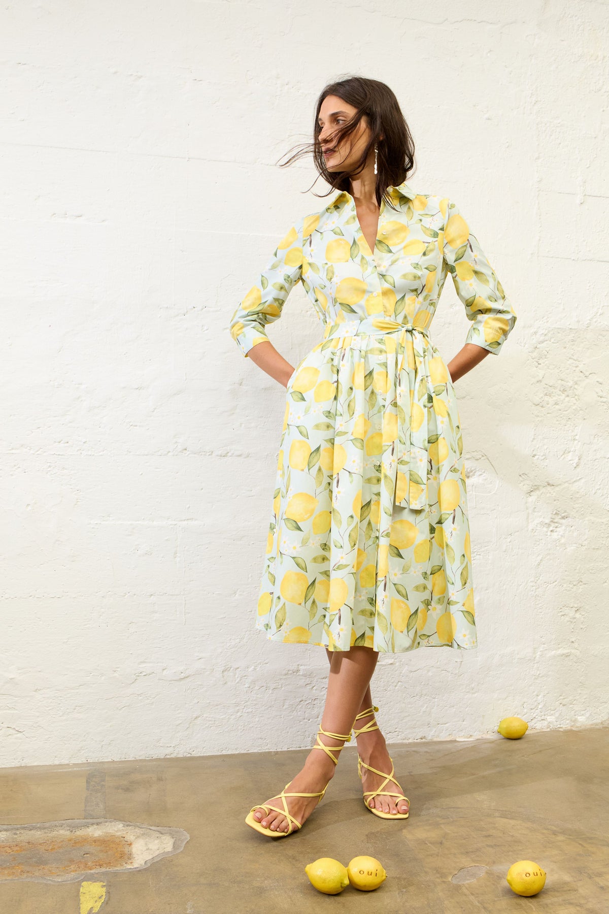 Oui Lovely Lemon Dress