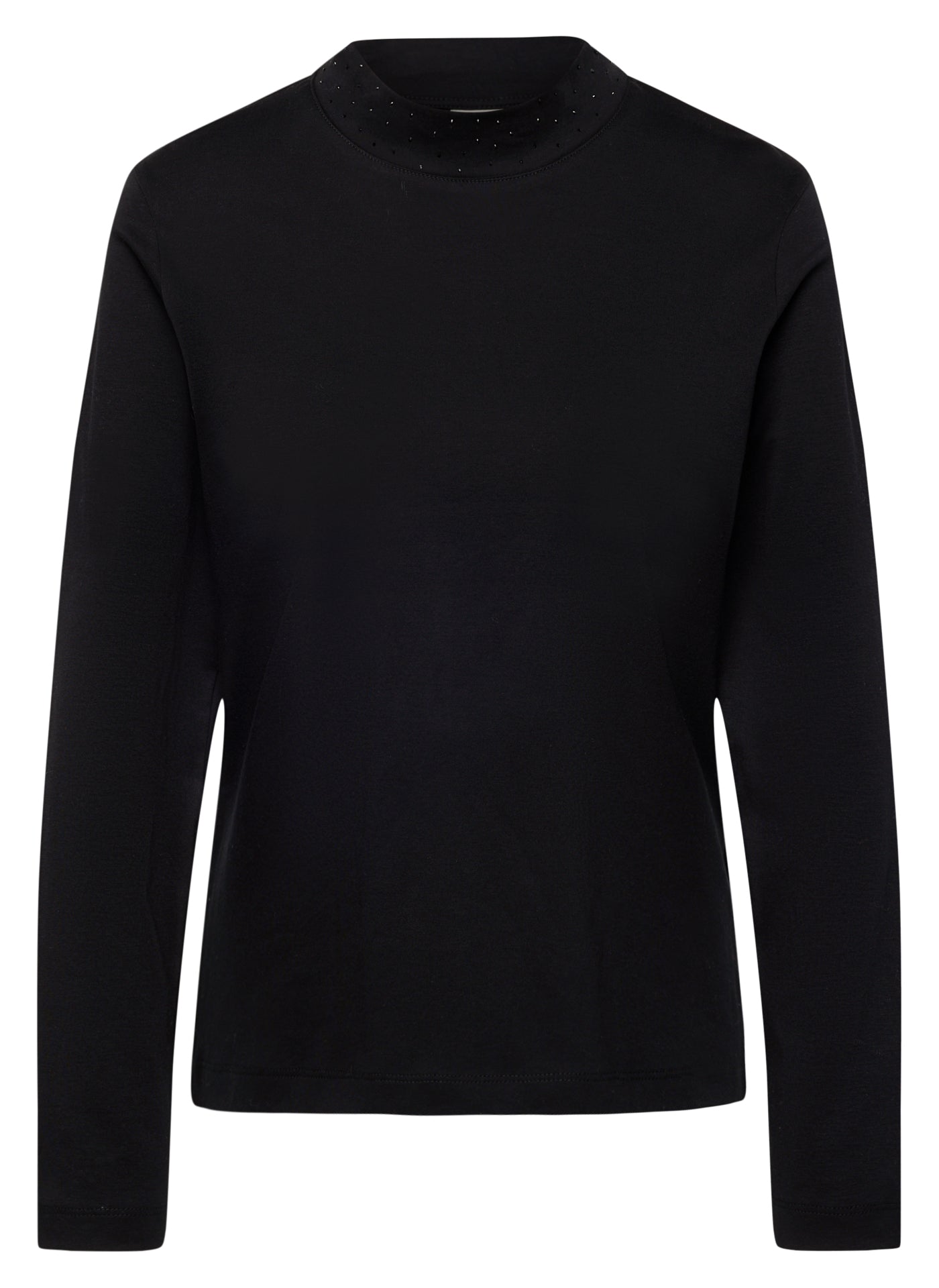 RABE - Crystal Embellished Black Loretta Top