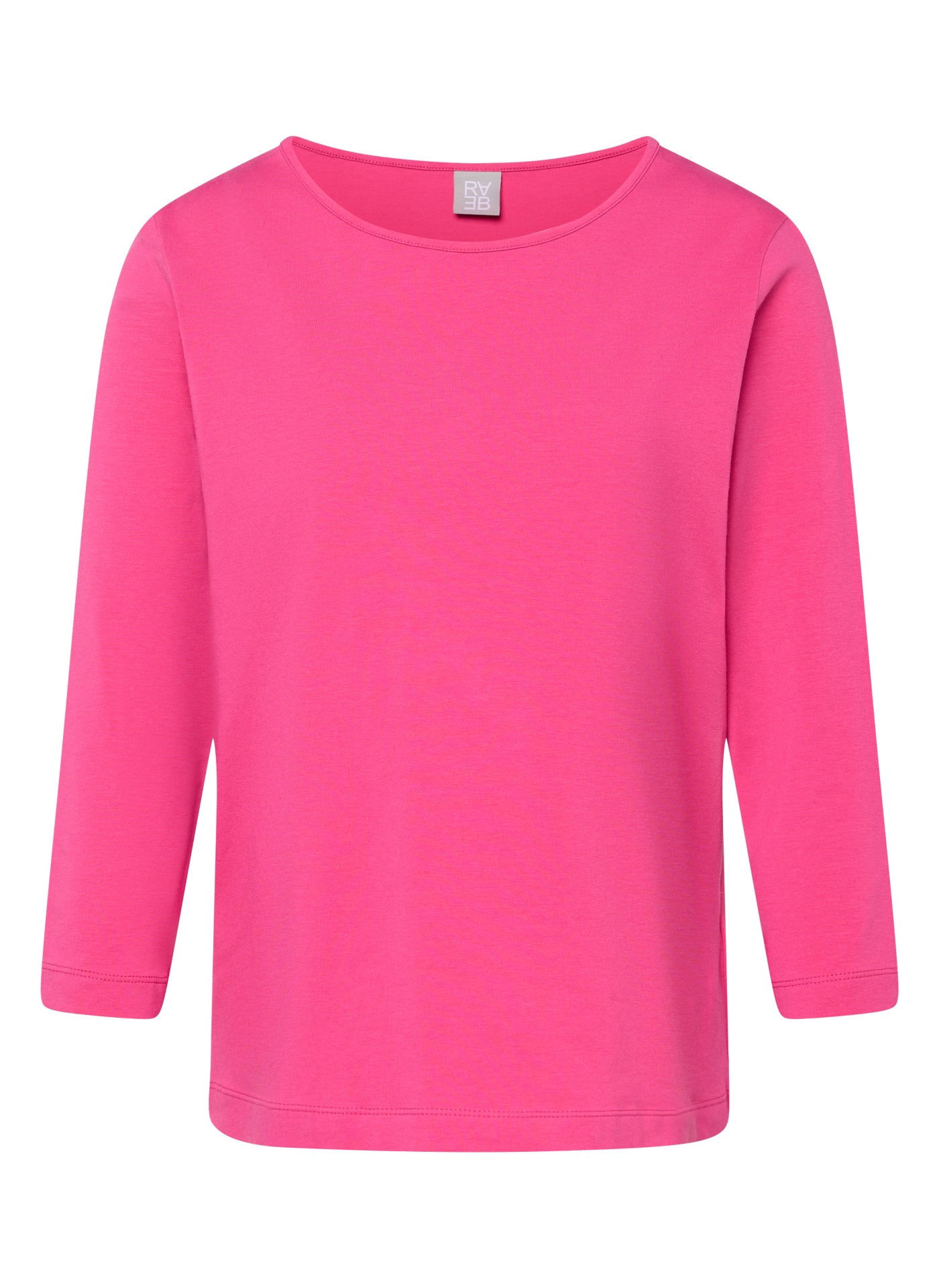 RABE - Pink Cotton 3/4 Sleeve Tee