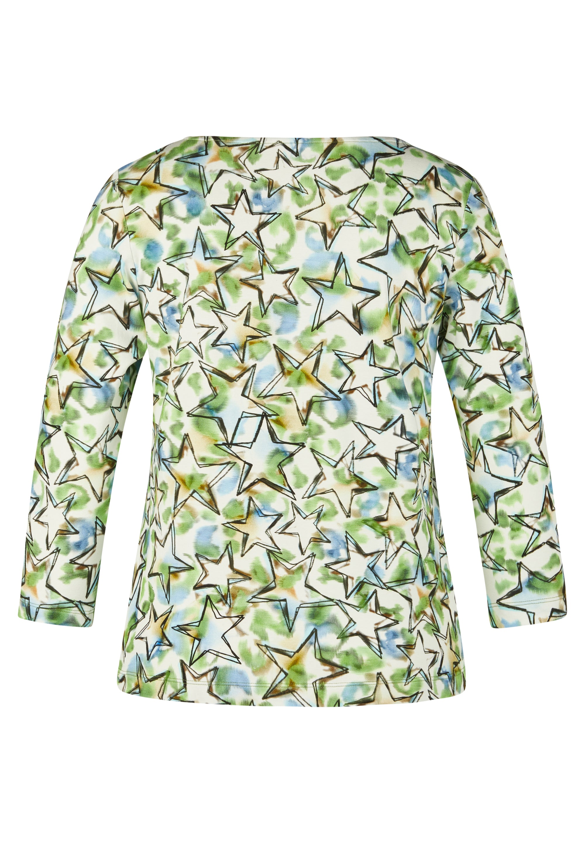 RABE - Star Printed 3/4 Sleeve Tee
