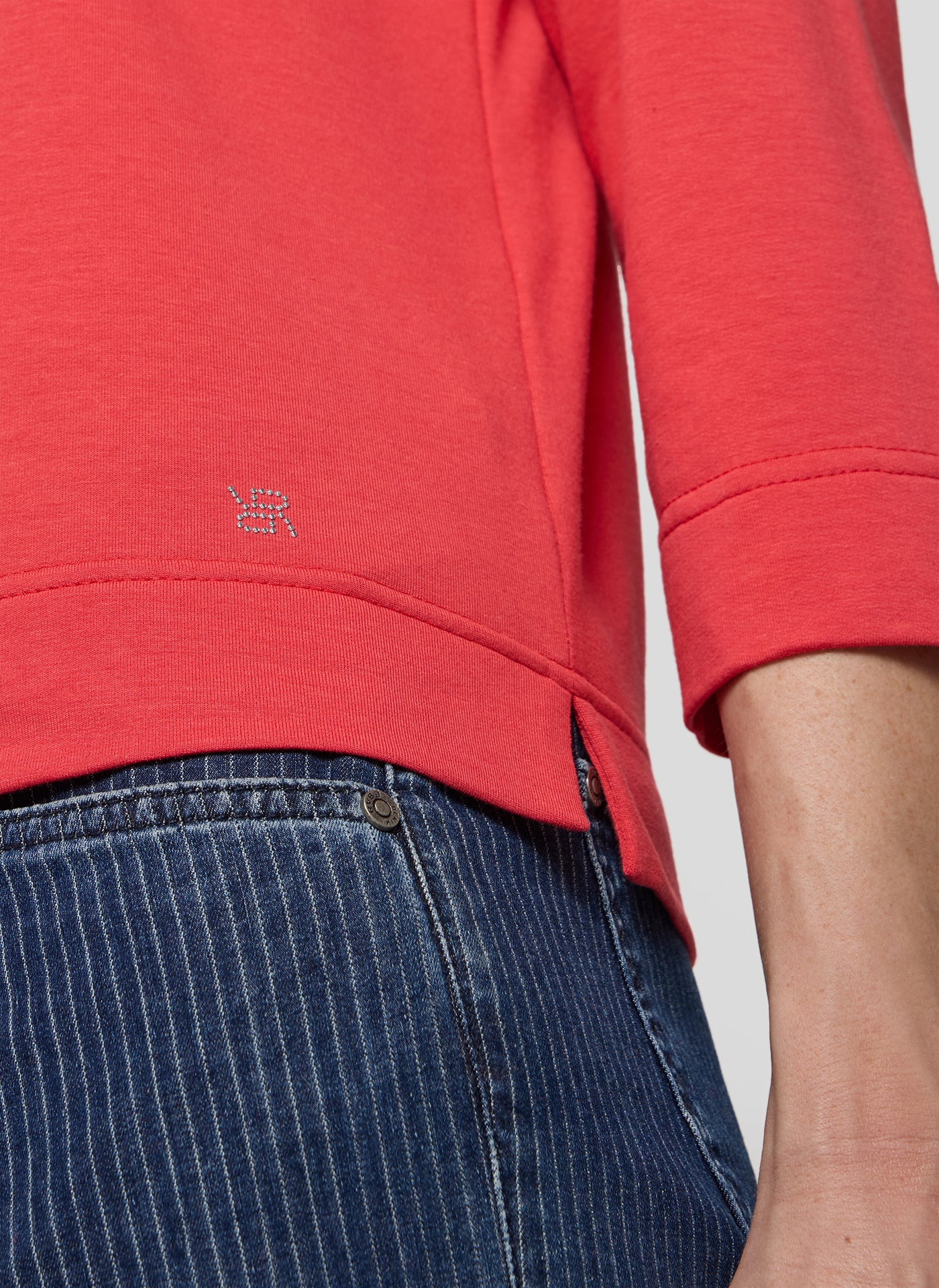 Rabe- Red 3/4 Polo