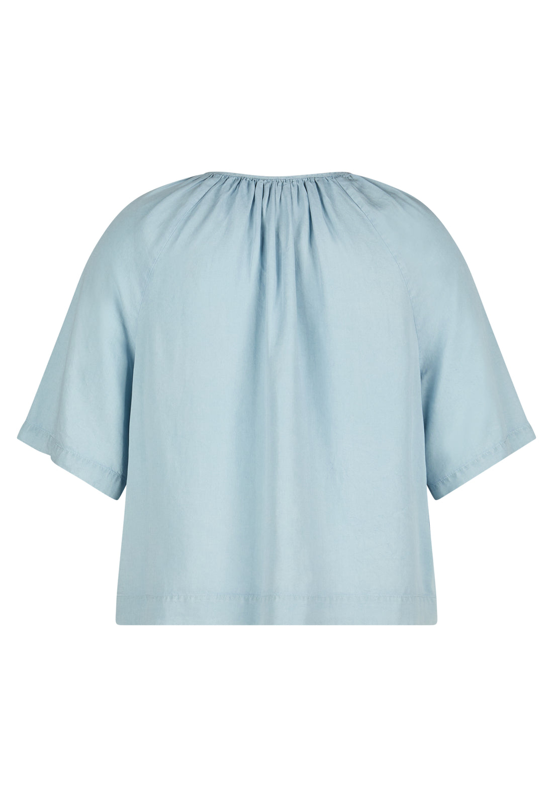 RABE - Chambray Gather Blouse