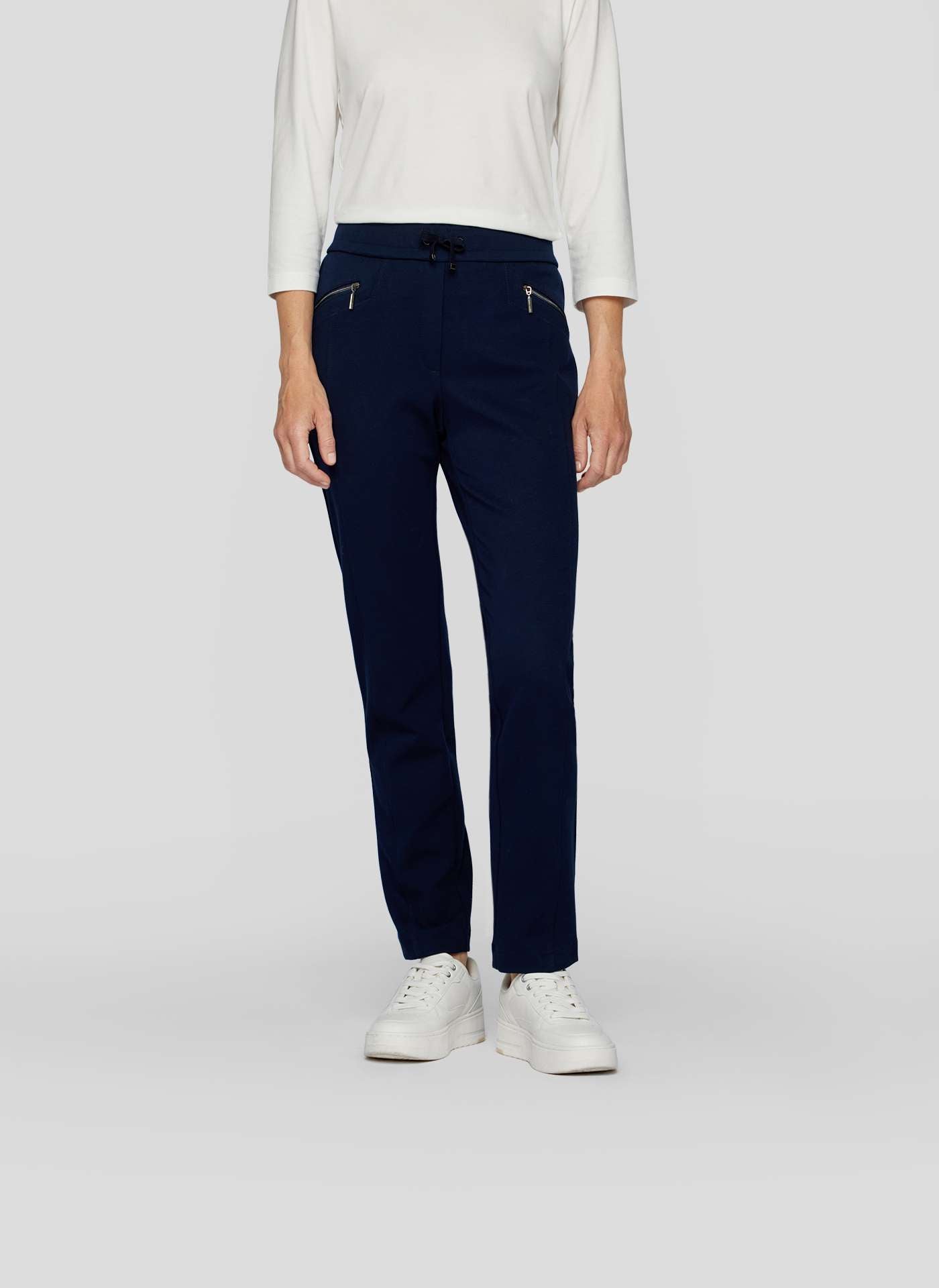 RABE - Sanna Navy Drawstring Pants