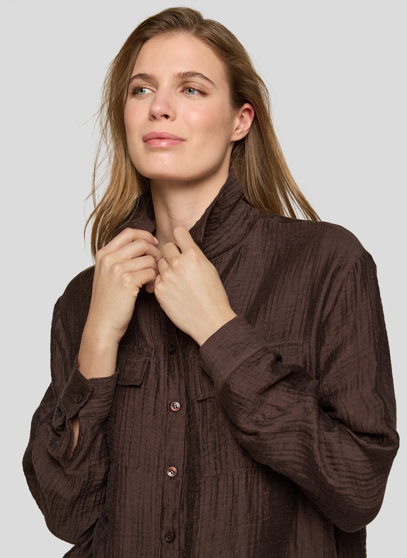Rabe- Chocolate Shirt / Jacket