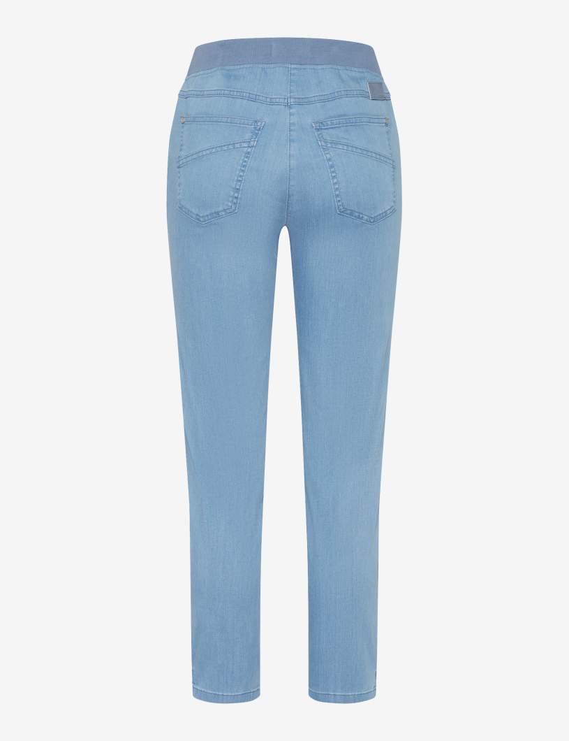 Brax Raphaela Pamina Deco 7/8 Length - Light Denim