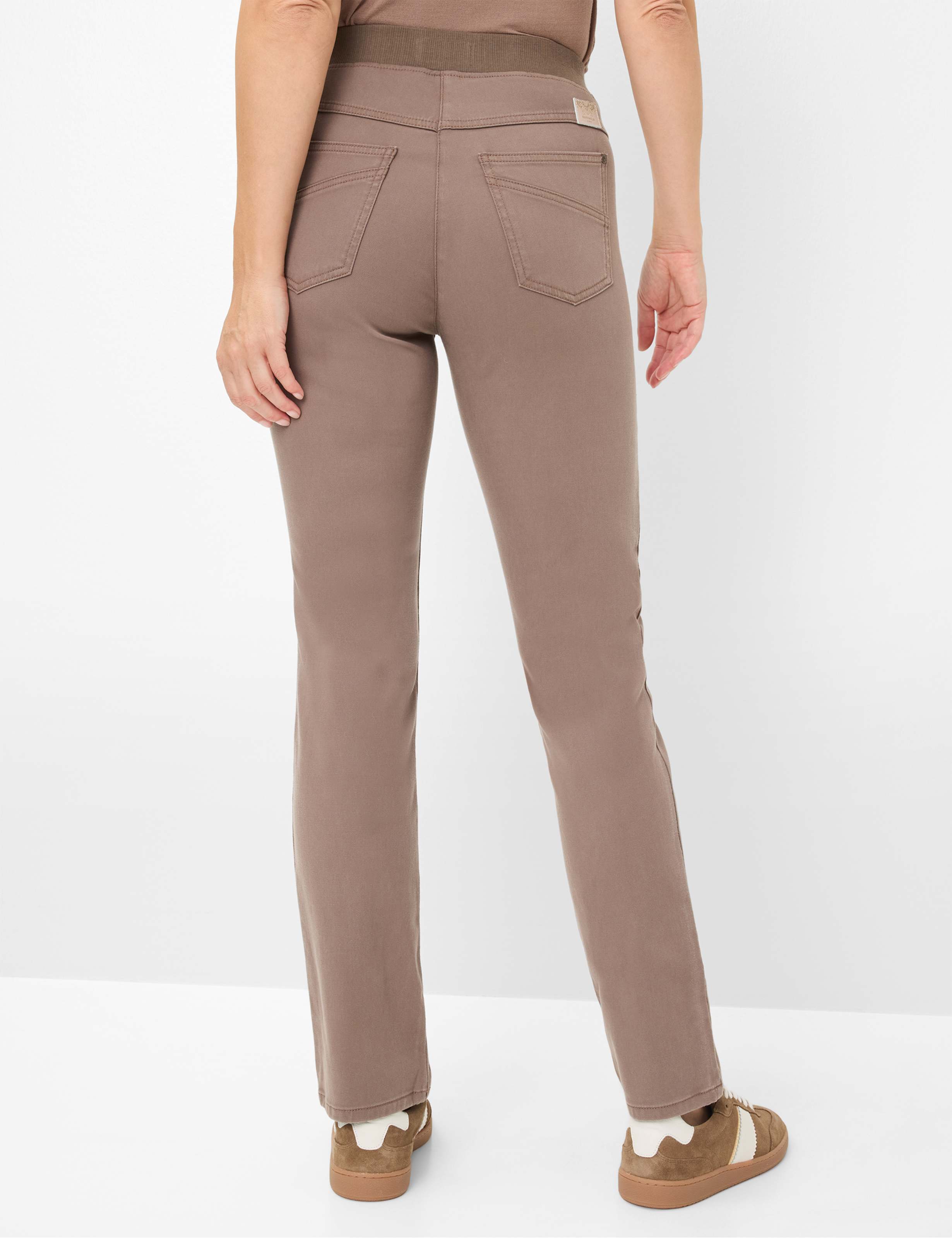 Brax - Pamina Pull On Pant Lyocell blend -Mocha