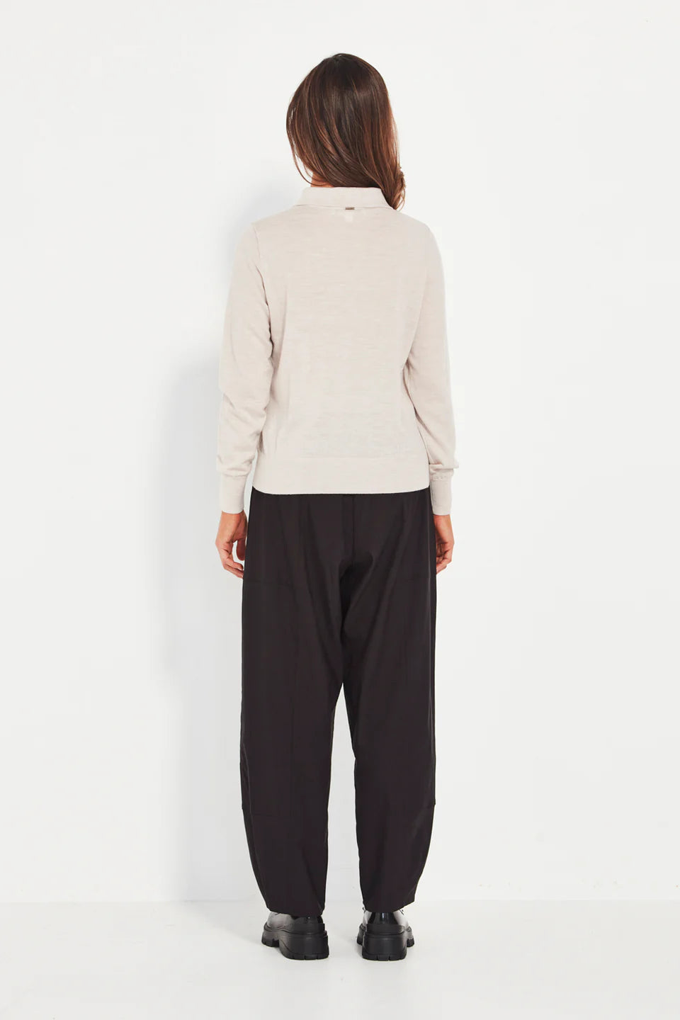 Verge - Valley Sweater - Chalk Marle