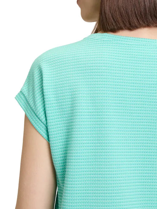 Betty Barclay - Mint Green Textured T-Shirt