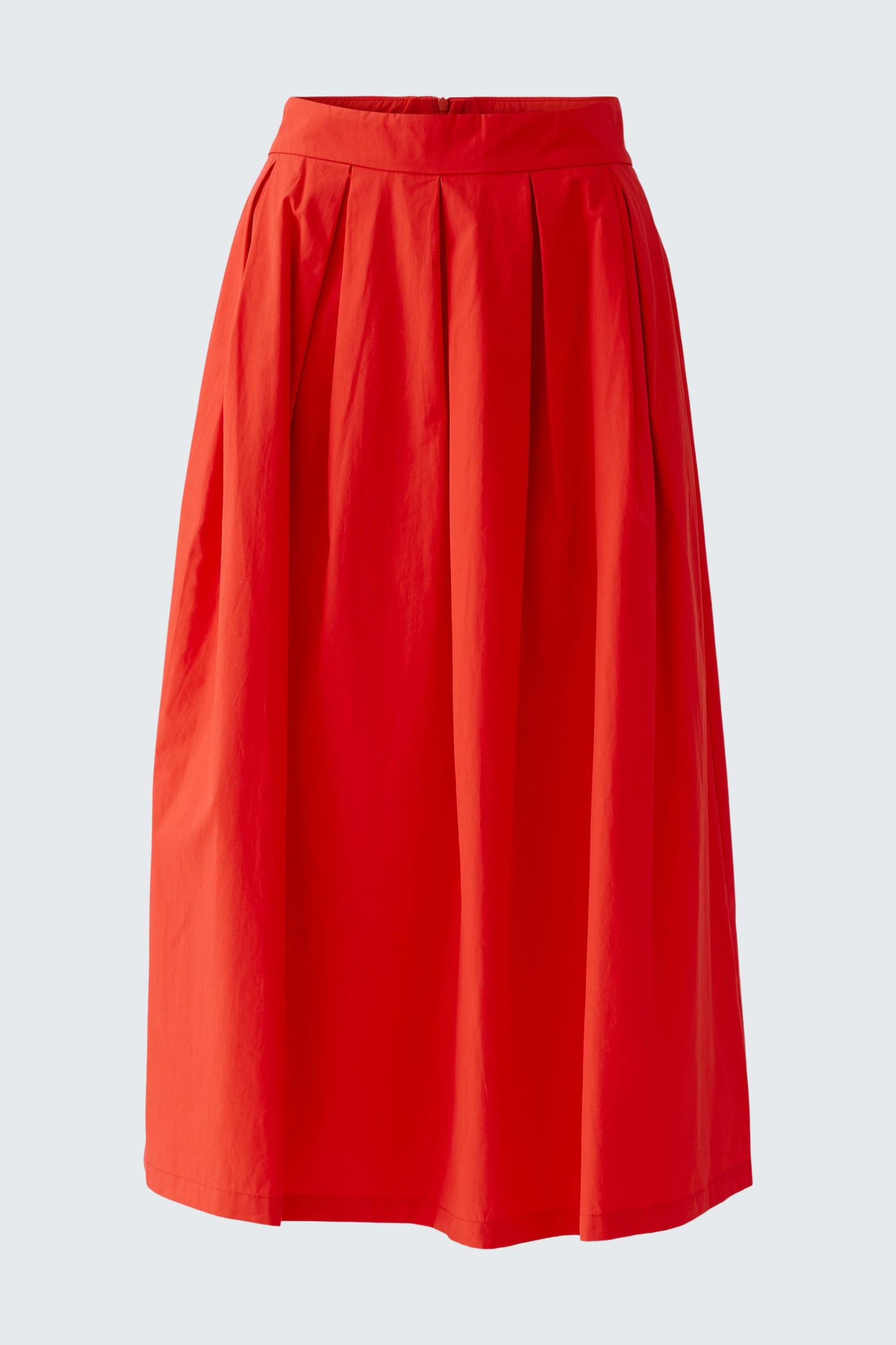 Oui - Midi Skirt Lipstick Red