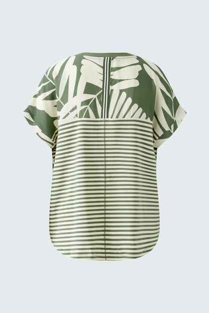 Oui - Palm Print Top