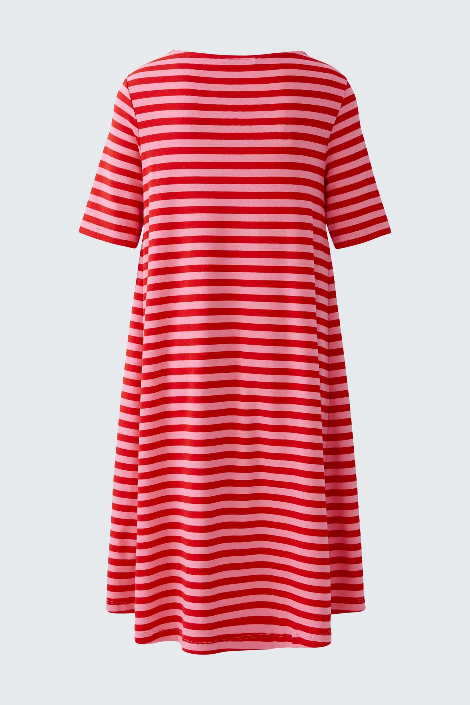 Oui- Pink and Red Stripe Dress