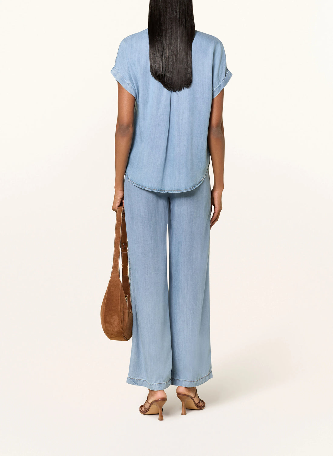 Emily Van Den Bergh - Chambray Blouse