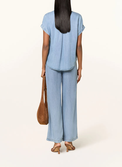 Emily Van Den Bergh - Chambray Blouse