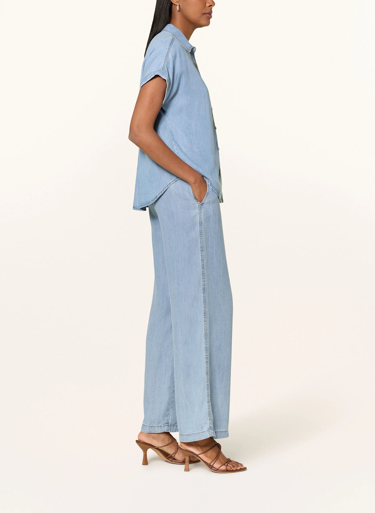 Emily Van Den Bergh - Chambray Pant
