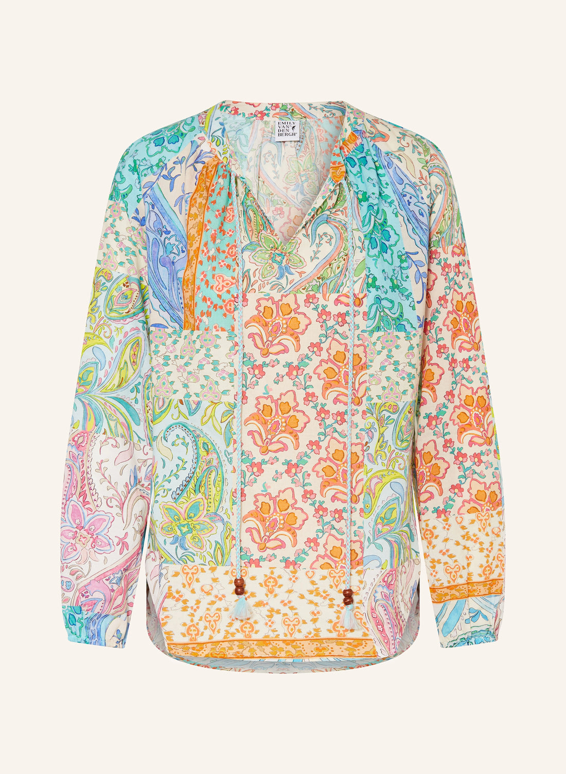 Emily Van Den Bergh - Paisley Print Blouse