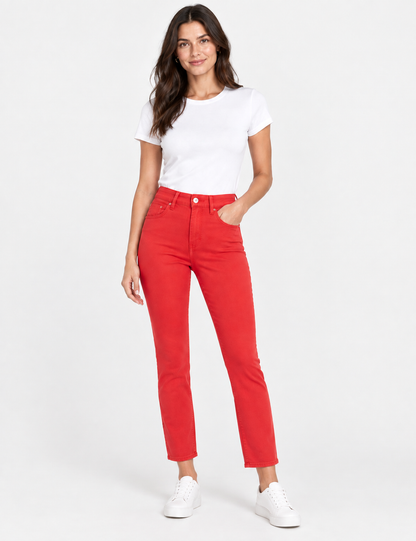 BRAX Shakira Cotton Red Denim Jeans