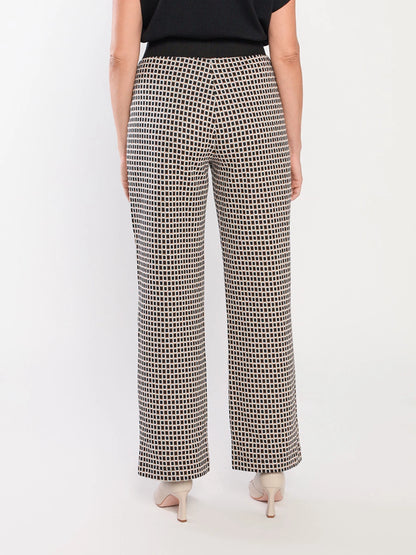 Gerry Weber Edition- Loose Fit Multi Colour Trousers