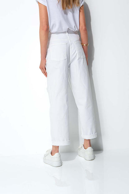 CATNOIR - White Stud Jeans