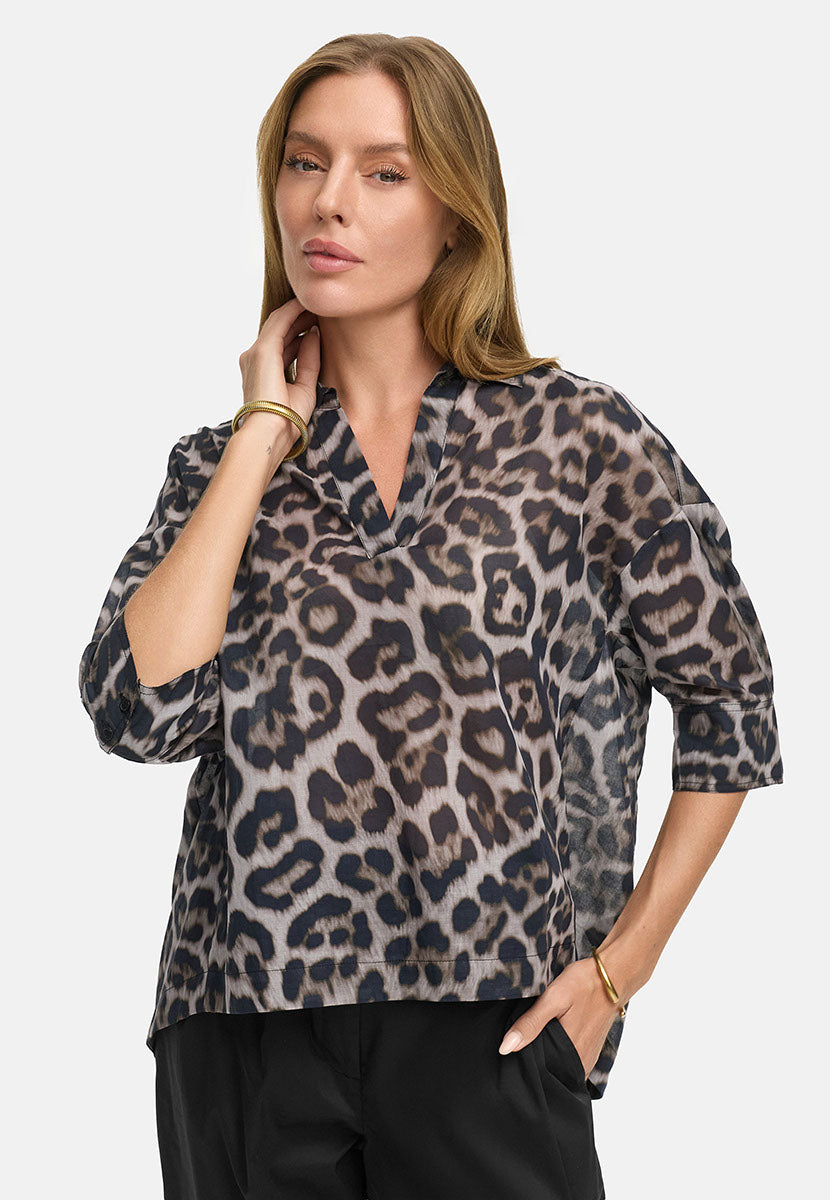 CATNOIR - Animal Cotton Blouse