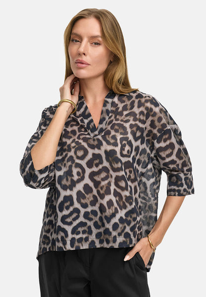 CATNOIR - Animal Cotton Blouse