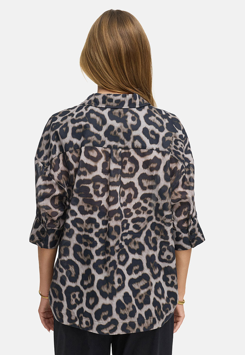 CATNOIR - Animal Cotton Blouse