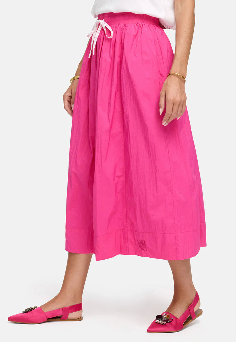 Catnoir - Hot Pink Taffeta Skirt