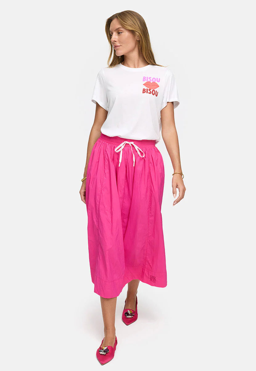 Catnoir - Hot Pink Taffeta Skirt