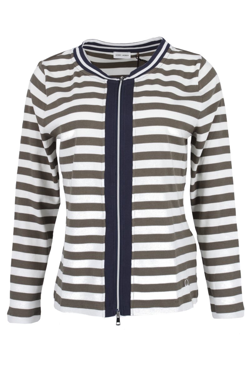 Gerry Weber - Striped Zip Jacket